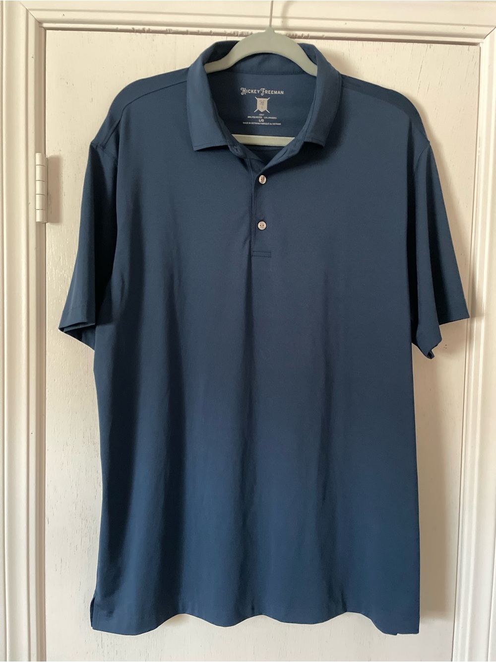Hickey Freeman Men’s Deep Blue Polo Shirt